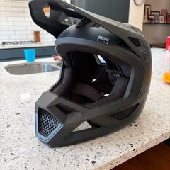 Fox MTB Rampage DH Helmet and Goggles