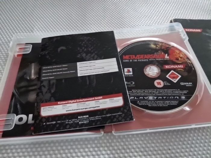Metal Gear Solid 4 PlayStation3 Ps3 Games Original