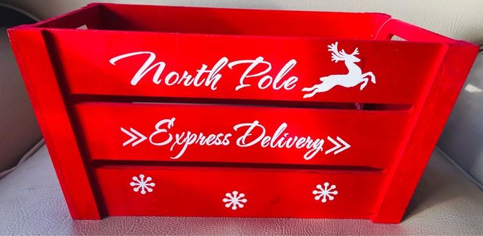 Christmas Wooden Gift Box