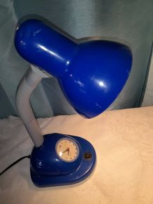 Retro Lamp with Built In Clock