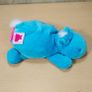 Nici Bud Belly Hippo Large 33cm 13" Lying Down Hot Pink Heart Soft Toy Vintage Image 2