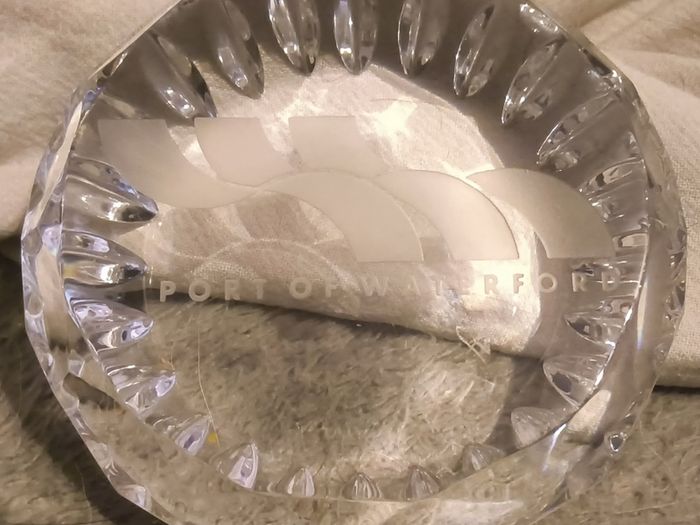 Waterford Crystal paper weight