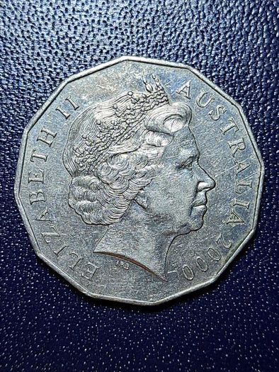 Australia 50 cent coin # Millennium