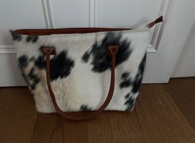 Brand New Genuine Cowhide Leather Tote Bag