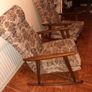 pair of vintage rocking armchairs Image 6