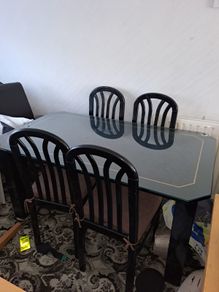 Dining Table and Six Chairs