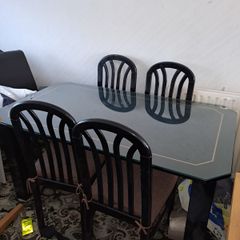 Dining Table and Six Chairs