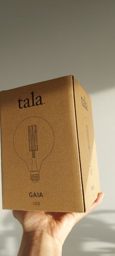 2 New Gaia Plug-In Pendants by Tala with Dimmible Light bulbs