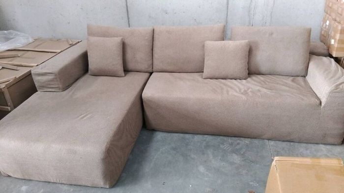 Brown Corner sofa brand new
