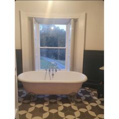 Moulin Double Ended Roll Top Cast Iron Bath