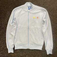 Adidas Zip Up Pharrell Williams Rainbow Collection BABY BLUE X-SMALL