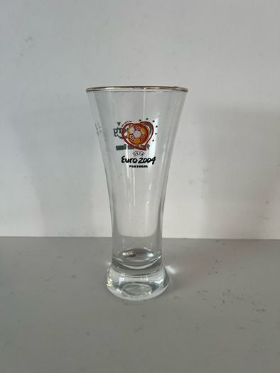 Carlsberg euro 2004 glass,