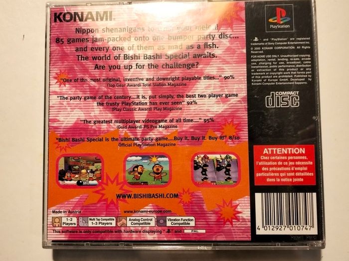 Bishi Bashi Special PS1 PlayStation