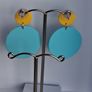 Narcissus Round Motif Earrings Image 7