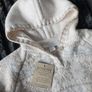 The Little White Company Knitted Jumper with Hood Image 4