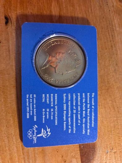 2000 sydney Olympic coin