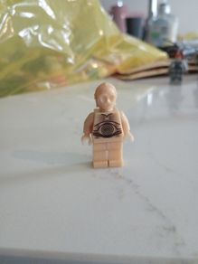 Lego star wars minifigure c3po pearl light gold sw0010