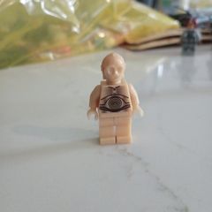 Lego star wars minifigure c3po pearl light gold sw0010