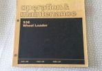Caterpillar 936 Wheel Loader Operation & Maintenance Manual