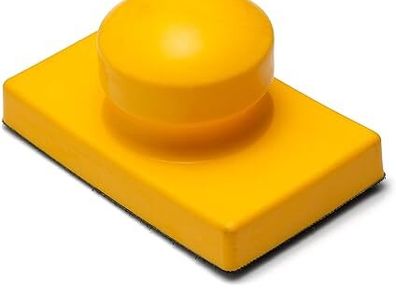 Glass Polish 15914 Hand Sanding Block, Hook & Loop Handheld Sanding Pad | 120 x 75 mm