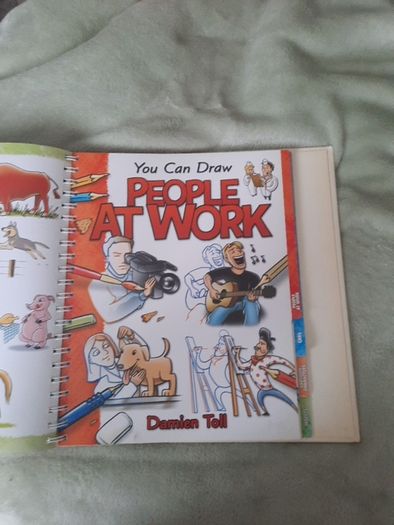you can draw cartoons