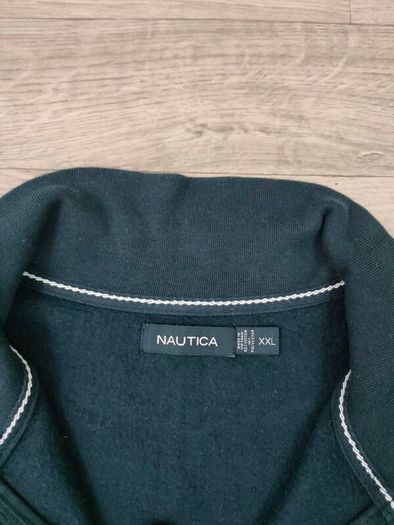 Nautica Half Zip Check Jumper Mens XXL
