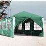 3x6M Awning Gazebo Tent with 6 Sidewalls Marquee Party Tent Green Fully Waterproof For Outdoor Event Image 2