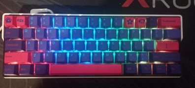 Kemove Gaming Mechanical keyboard with Custom keys (original keys included)