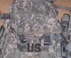 Genuine US Army 3 days Assault backpack ACU Camo