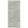 Wardrobe Concrete Grey 90x52x200 cm Chipboard Image 6