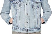Levi's Men's Type 3 Sherpa Trucker Denim Jacket, Stonebridge Sherpa Trucker, XL