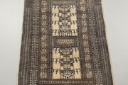 Semi Antique Yazd Iranian Hand-Knotted Rug