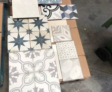Free tiles for arts and crafts (crazy mosaics, etc)