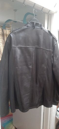 Paul Costelloe, Mens brown Soft leather coat