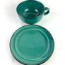 Distinctive luxurious 70s Gunther Lambert latte cup and saucer Image 3