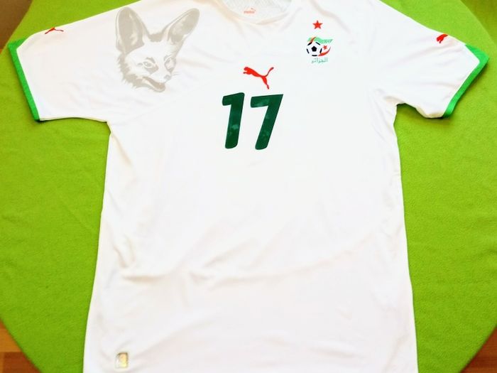 Rare 2010/2011 Algeria #Guedioura Puma Home Jersey Size M Adults