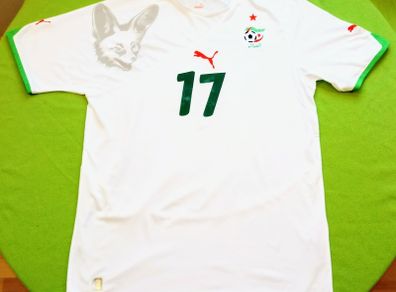 Rare 2010/2011 Algeria #Guedioura Puma Home Jersey Size M Adults