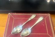 Antique Cork Provincial Silver Spoons