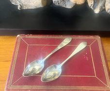 Antique Cork Provincial Silver Spoons