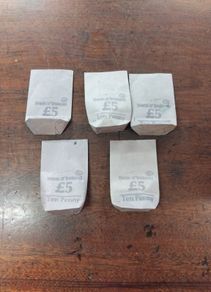 5 Vintage Coin bags
