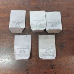 5 Vintage Coin bags