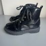 Little Diva Black Patent Ankle Boots UK 13, EU 32 Image 2