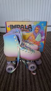 Impala Multi-Colour Pastel Roller Skates UK5