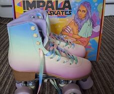Impala Multi-Colour Pastel Roller Skates UK5