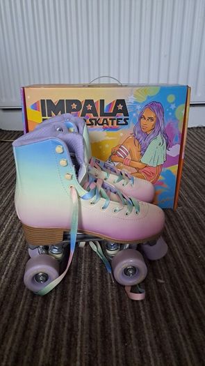 Impala Multi-Colour Pastel Roller Skates UK5