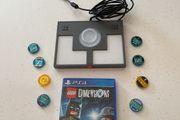 lego dimensions ps4 / ps5 game + toy pad / portal + character tokens