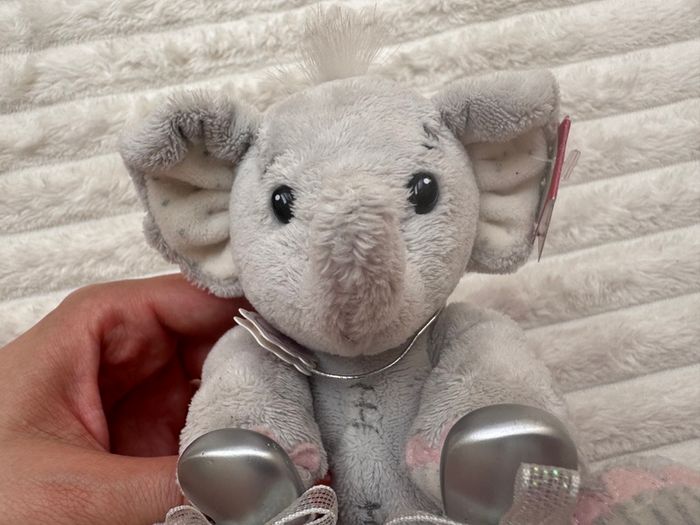 Elliot & Buttons Elephant Plush Good Luck Lucky Horseshoe approx.14 cm. Please see photos