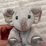 Elliot & Buttons Elephant Plush Good Luck Lucky Horseshoe approx.14 cm. Please see photos Image 4