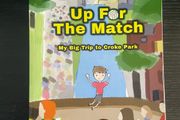 Up for the match - signed by author
