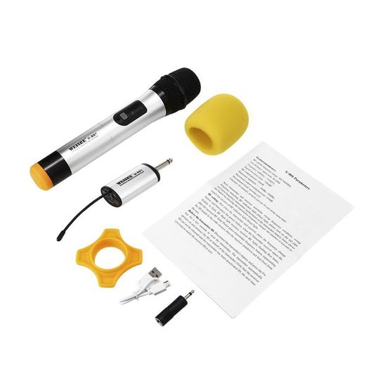 Brand New Best Pro  Universal Wireless Microphone Black